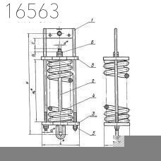 Блок пружинный Т26.07 3325 кгс