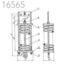 Блок пружинный Т26.09 4955 кгс