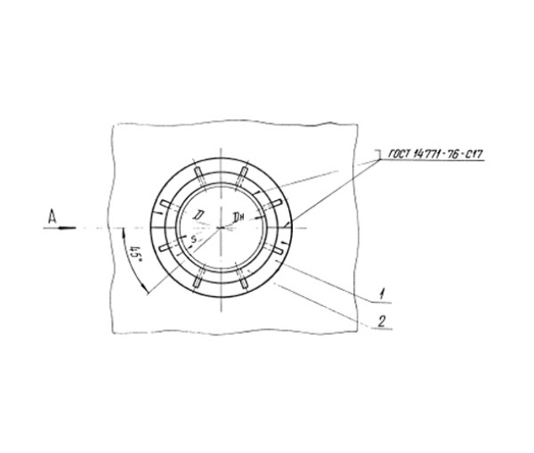 ТС-667.00.00 Опора неподвижная щитовая усиленная в Краснодаре