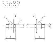 Шпильки 520х16 мм Т-ММ-08-2009-43
