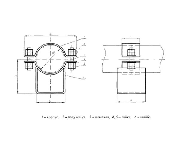 ОСТ 24.125.154-01 Опора скользящая трубопроводов в Краснодаре