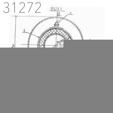 Скользящая подкладная опора в футляре для труб в ППУ ФСО1 133-250-426