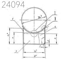 Опора скользящая Т.15.05 219 мм