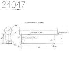 Опора скользящая Т.14.45 820 мм